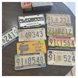 Indiana License Plates Lot State Fair Booster Plat