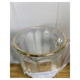 Glass Beer Stein Mug Trio MSU N?rnberg Crabfest