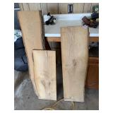 Live Edge Hardwood Lumber Slabs Wood Craft Lot
