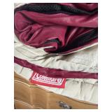 Coleman Burgundy Zip Up Sleeping Bag