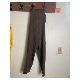 Valerie Stevens 100% Merino Wool Knit Pants Sz M