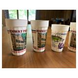 Fenway Park Comiskey Park Stadium Souvenir Cup Lot