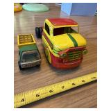 Buddy L Dump Truck & Semi Tractor Toy Truck Lot