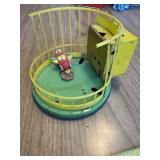 Tom Thumb Cash Register & Tin Wind Up Bird Lot