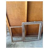 Pair of Vintage Antique Wooden Picture Frames Lot