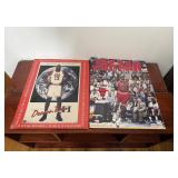Michael Jordan Shaquille O'Neal NBA Poster Lot 199