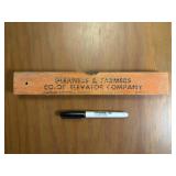 Cleaners Farmers Co-Op Elevator Wooden Level