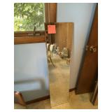 Frameless Rectangular Wall Door Mirror 48 Inch