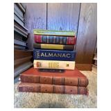 Vintage Reference Almanacs WWII History Books