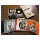 Jim Reeves Sinatra Vinyl Record CD Music Box Lot