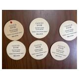 Caucus Room Downtown Chalmers Round Coaster Lot