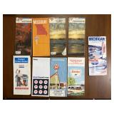 Exxon Sinclair Phillips 66 State Road Map Lot