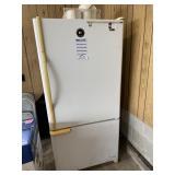 White Bottom Freezer Refrigerator Appliance