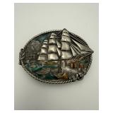 1983 Bergamot Tall Ship Harbor Buckle