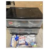 3-Drawer Plastic Cart w/ Hardware Craft & First