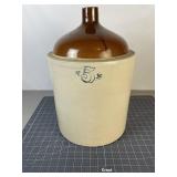 5 Gallon Two Tone Stoneware Shoulder Jug Cobalt