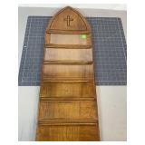 Oak Gothic Arch Hymn Board Church Register Sign