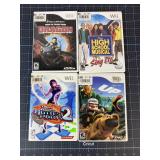 4 Nintendo Wii Games Disney & Dance