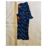 LuLaRoe TC Blue Lion Orange Unicorn Leggings TC