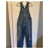 Big Smith Denim Bib Work Overalls 36-Waist
