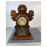 Ingraham Gingerbread Mantel Clock