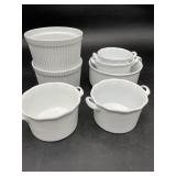 BIA Cordon Bleu White Porcelain Bakeware