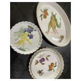 Royal Worcester Evesham Gold & Floral Serveware