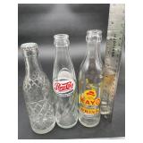 Pepsi-Cola Kayo & Diamond Pattern Soda Bottles
