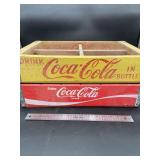 Coca-Cola Wood Bottle Crates Assorted Lot