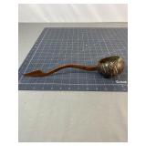 Coconut Shell Dipper with Carved Wood Handle
