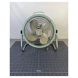 Aqua Metal Tilting Floor Fan