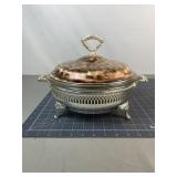 WMF-Ikora Silverplated Footed Casserole Chafing Di