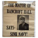 Army Navy Sink Navy Bancroft Hall Poster