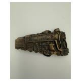 Steam Locomotive Railroad Belt Buckle