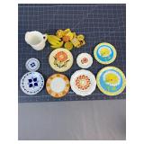 Tin Litho Toy Dishes & Miniature Play Food