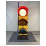 Three-Light Traffic Signal Display