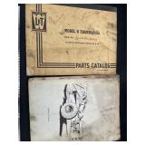LeTourneau Westinghouse Model D Parts Books (2)