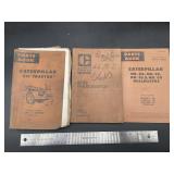Caterpillar 621 955L Bulldozer Parts Books (3)