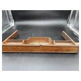 Wood Sewing Machine Accessory Tray