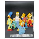Burger King Simpsons Plush Characters