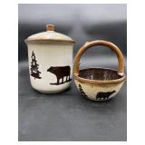 Woodland Home Studio Bear Stoneware Set