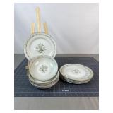 Floral Rose China Dinnerware Set
