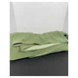 Full 100% Cotton Green Blanket