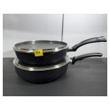 Berndes Germany & T-fal Nonstick Skillets Lids