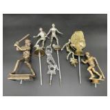 Assorted Sports Trophy Figurine Toppers