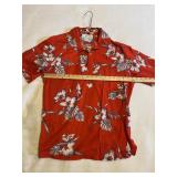 JAR Hawaii USA Red Aloha Shirt