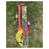 Large Kite, Windsock & Line Reels