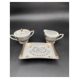 Lefton China 50th Anniversary 3-Pc Set