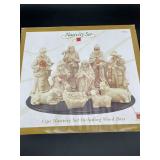 Hometown Holidays 11-Piece Nativity Set