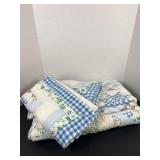 Patchwork Quilt - 76 x 84 Inches
